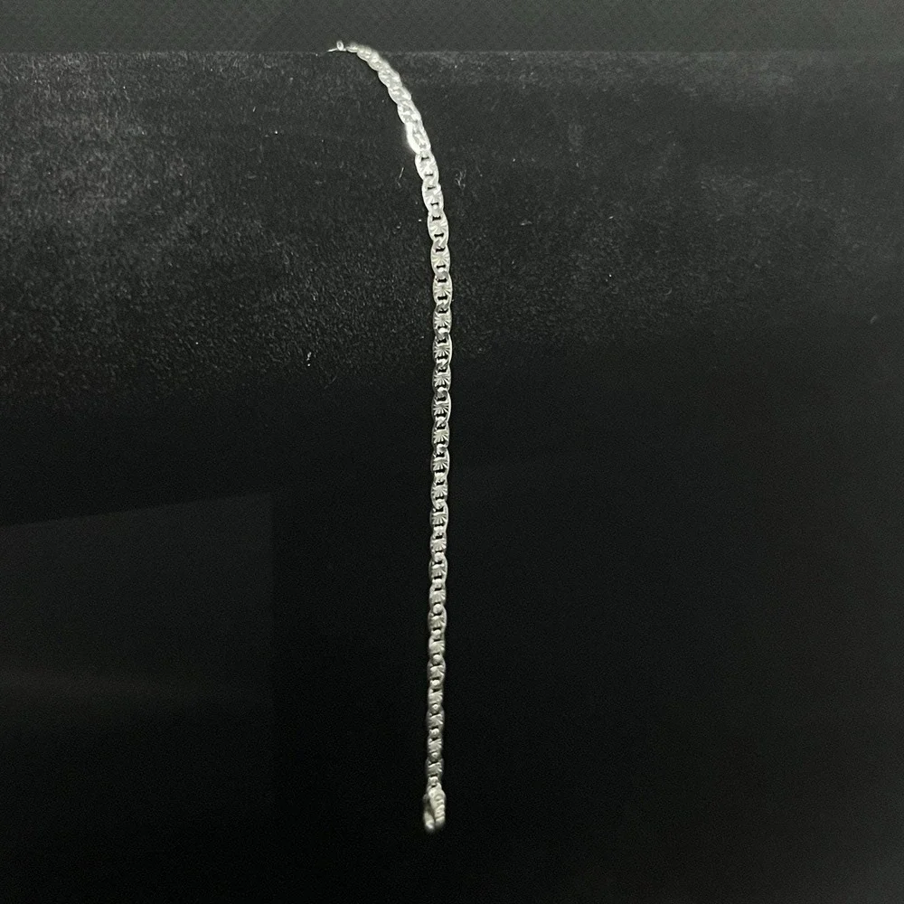 Tobillera De Plata 925, 925 Silver Anklet - 12 Inch